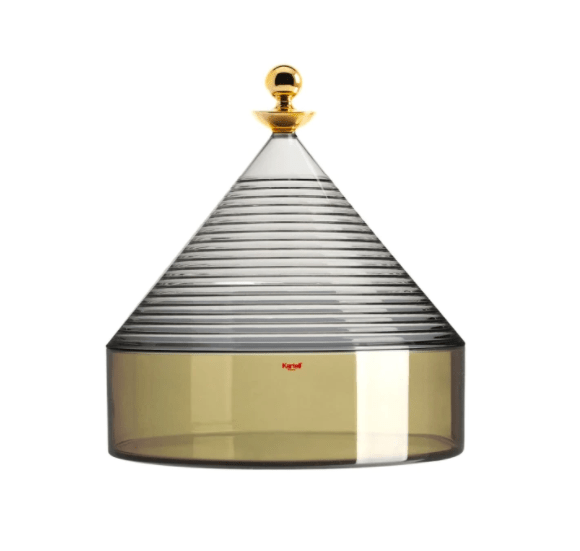 Premium Trullo Smoke & Green Ceramic Vases - Handcrafted Home Decor for Living Room, Dining Table, and Office Spaces