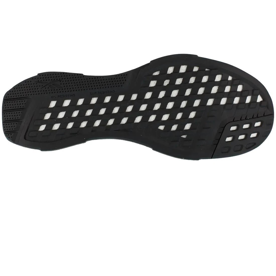 Fusion Flexweave™ Composite Toe Athletic Work Shoes for Men - Lightweight Safety Shoes with Breathable Mesh, Black/Blue - Perfect for Construction, Warehouse & Outdoor Work