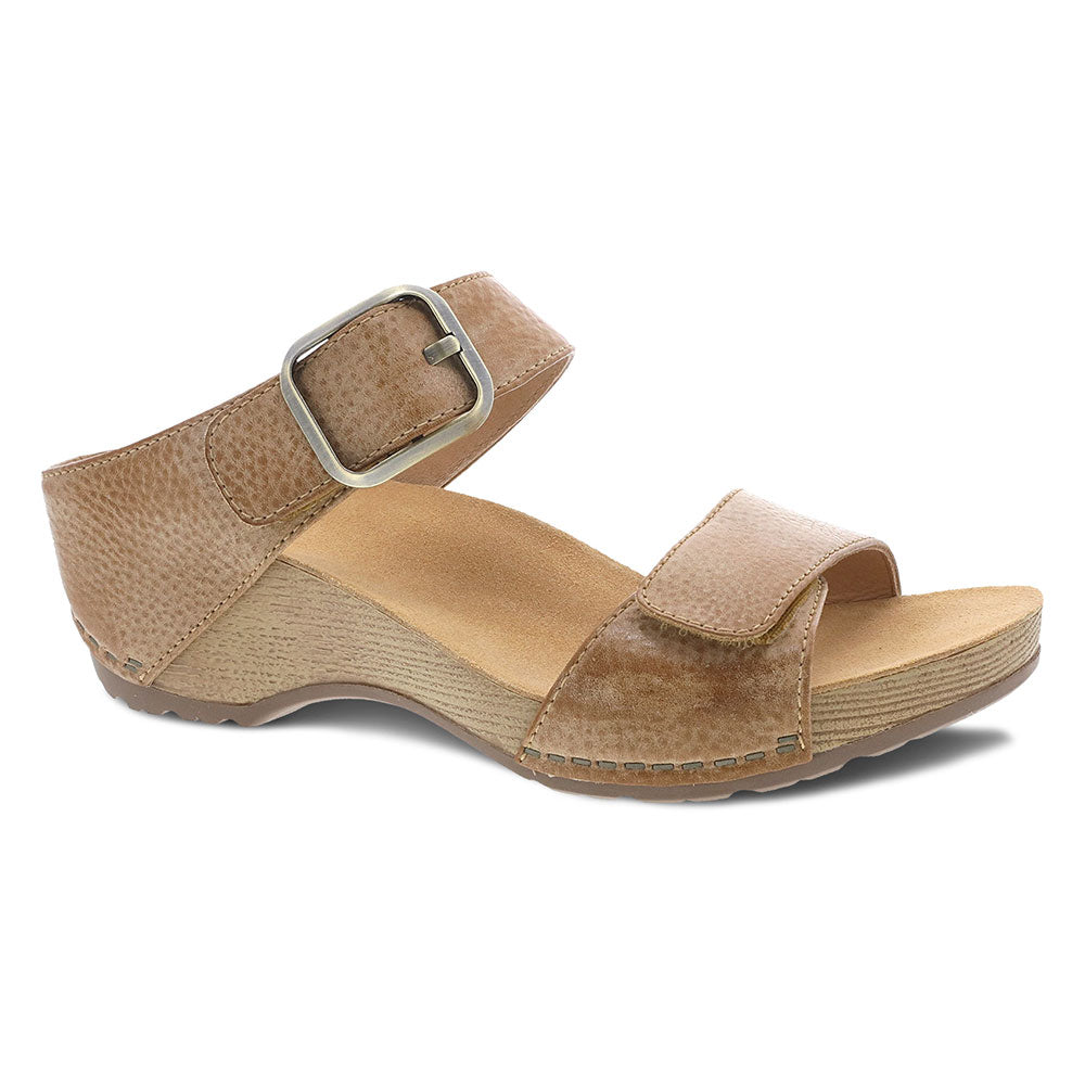 Tanya Women's Double Strap Slide Sandals - Comfortable Summer Casual Shoes for Beach, Pool, and Vacation Wear