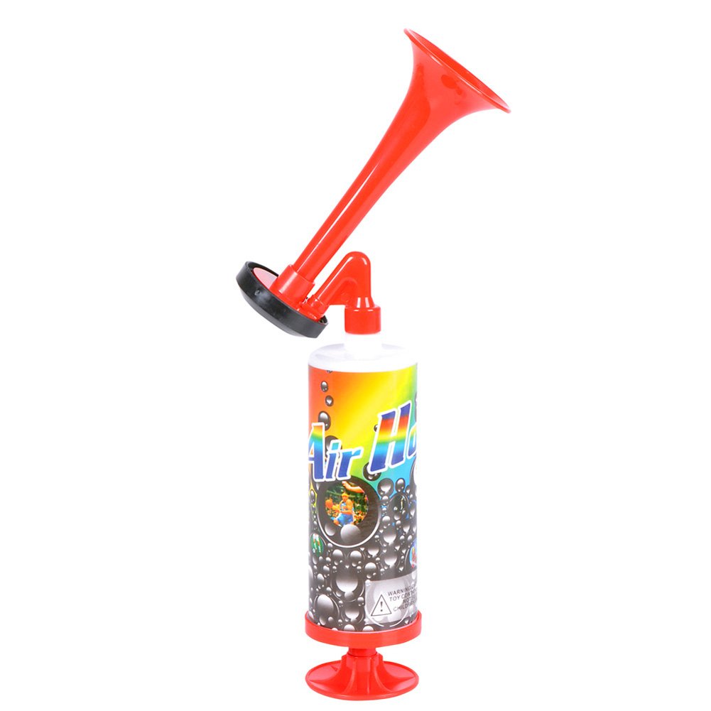 12 Pack Mini Air Horn Pumps - Portable Inflatable Air Pump for Sports Balls, Pool Floats & Inflatables - Perfect for Camping, Beach Parties & Outdoor Activities