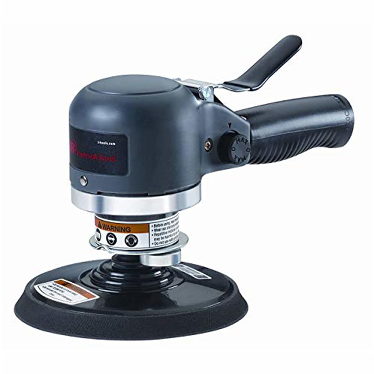 Heavy Duty Air Dual Action Quiet Sander - IR311A | Professional Pneumatic Orbital Sander for Woodworking, Auto Body & Metal Polishing | Perfect for DIY Projects & Professional Use