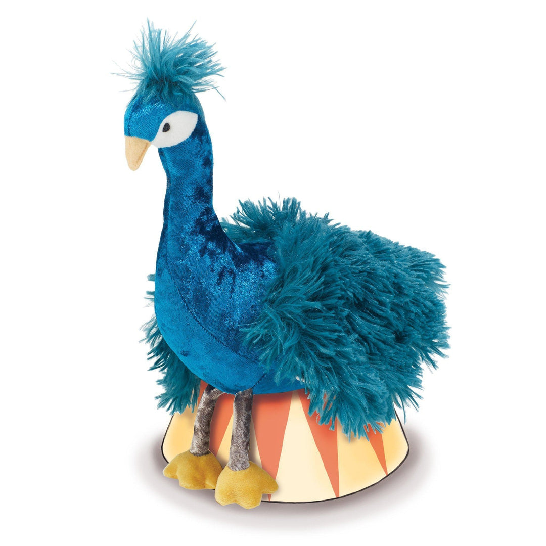 Perry the Peacock Plush Toy - Retired Furriends Collection | Cute Stuffed Animal for Kids, Gifts & Collectibles | Perfect for Birthday Presents, Nursery Decor & Plushie Lovers