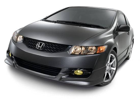 OEM Style Fog Light Kit for 2009-2011 Honda Civic 4 Door - Perfect for Night Driving & Enhanced Visibility