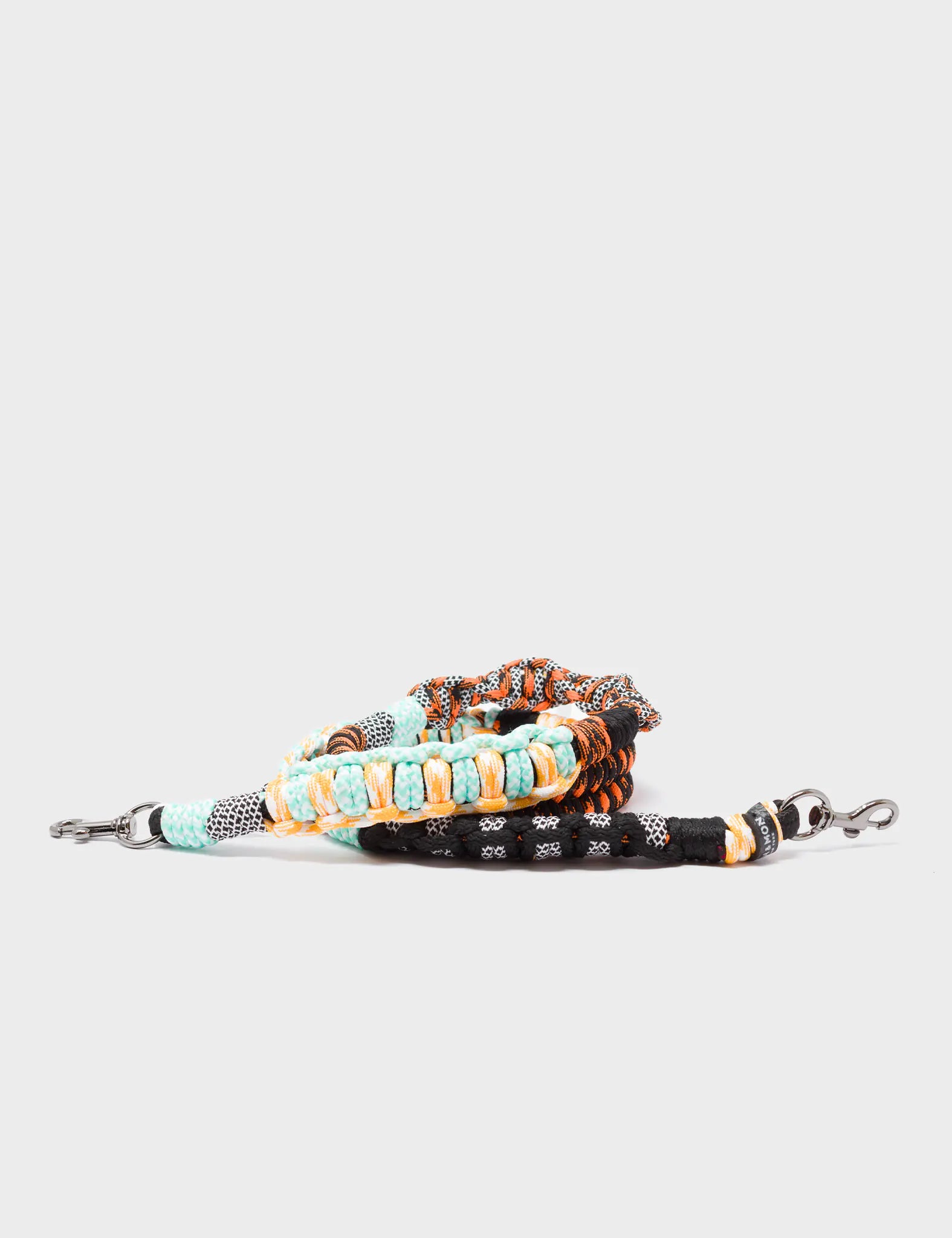 Detachable Shoulder Strap - Yellow, Orange & Black Handwoven Paracord for Hiking, Backpacks & Outdoor Gear | Durable & Adjustable