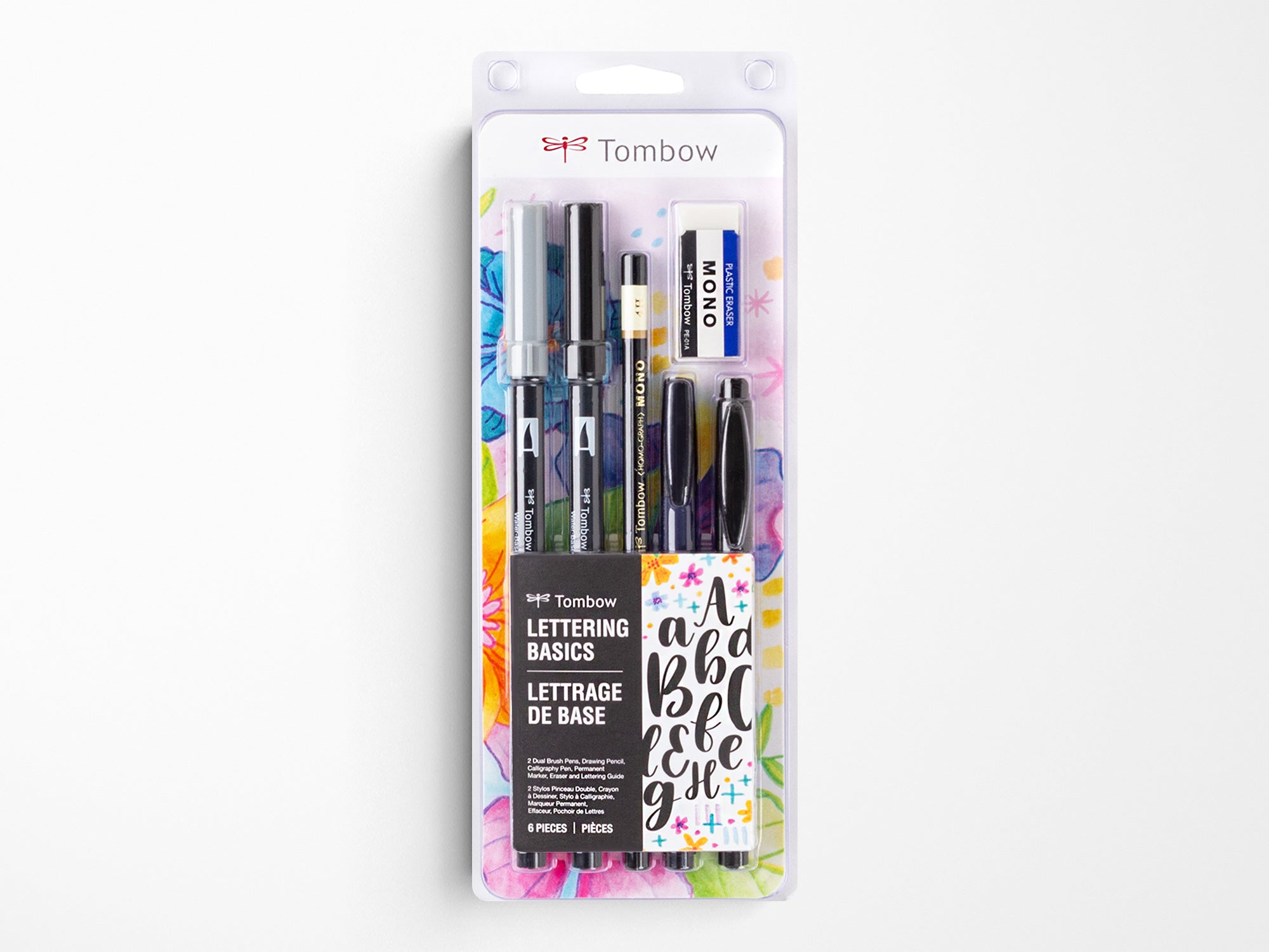 Tombow Dual Brush Pen Lettering Set - Calligraphy Brush Pens for Hand Lettering, Art Drawing & Bullet Journaling - Perfect for Beginners, Artists & Craft Enthusiasts