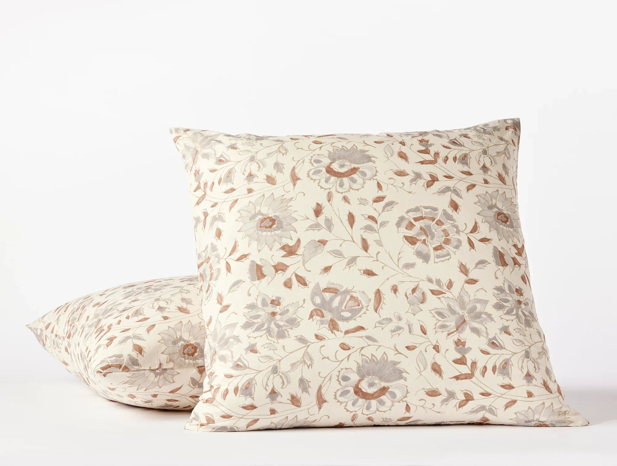 Coyuchi Rejuvenation Flora Organic Print Duvet Cover - 100% Organic Cotton Bedding Set for Eco-Friendly Home Decor | Perfect for Master Bedroom, Guest Room & Sustainable Living