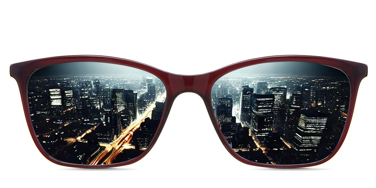 ELLE Women's Prescription Sunglasses - Stylish UV Protection Eyewear for Driving, Outdoor Activities & Fashion
