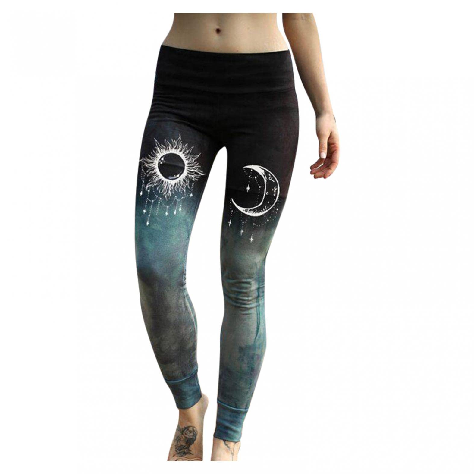 High Waist Yoga Pants for Women with Pockets - Tummy Control Workout Leggings, Quick Dry & Stretchy for Running, Gym, Lounge & Everyday Wear