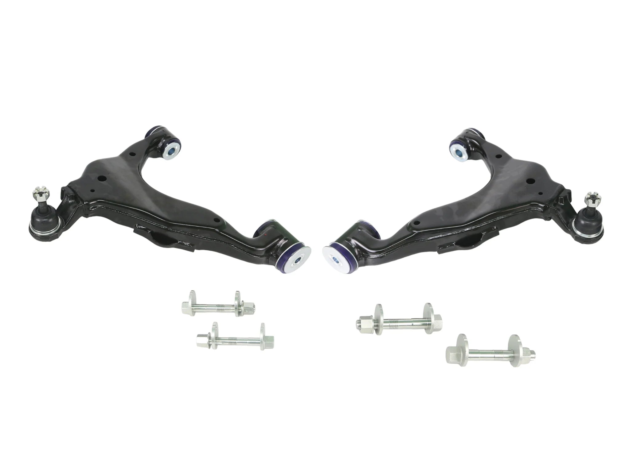 SuperPro Front 4x4 Complete Lower Control Arm Kit for 2003-2009 Toyota 4Runner, 2007-2009 FJ Cruiser & 2003-2009 Lexus GX470 - Double Offset (TRC482) | Off-Road & Performance Upgrade