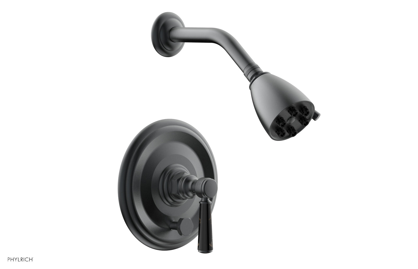 HEX TRADITIONAL Pressure Balance Shower Valve and Diverter Set - 4 160 Series (No Spout) for Bathroom Remodeling and Modern Home Upgrade