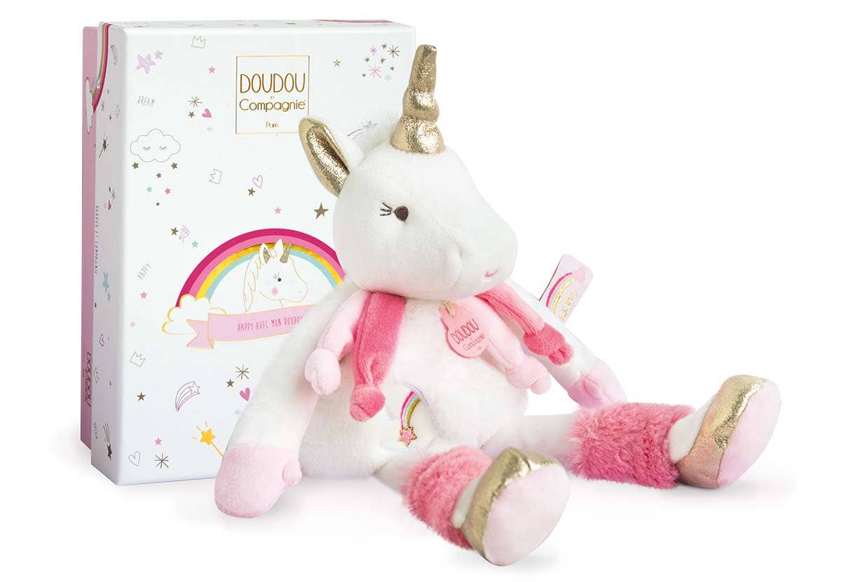 Adorable Unicorn Plush Doll - Soft & Cuddly Stuffed Animal Toy for Kids, Girls & Boys | Perfect for Birthday Gifts, Nursery Decor & Bedtime Comfort