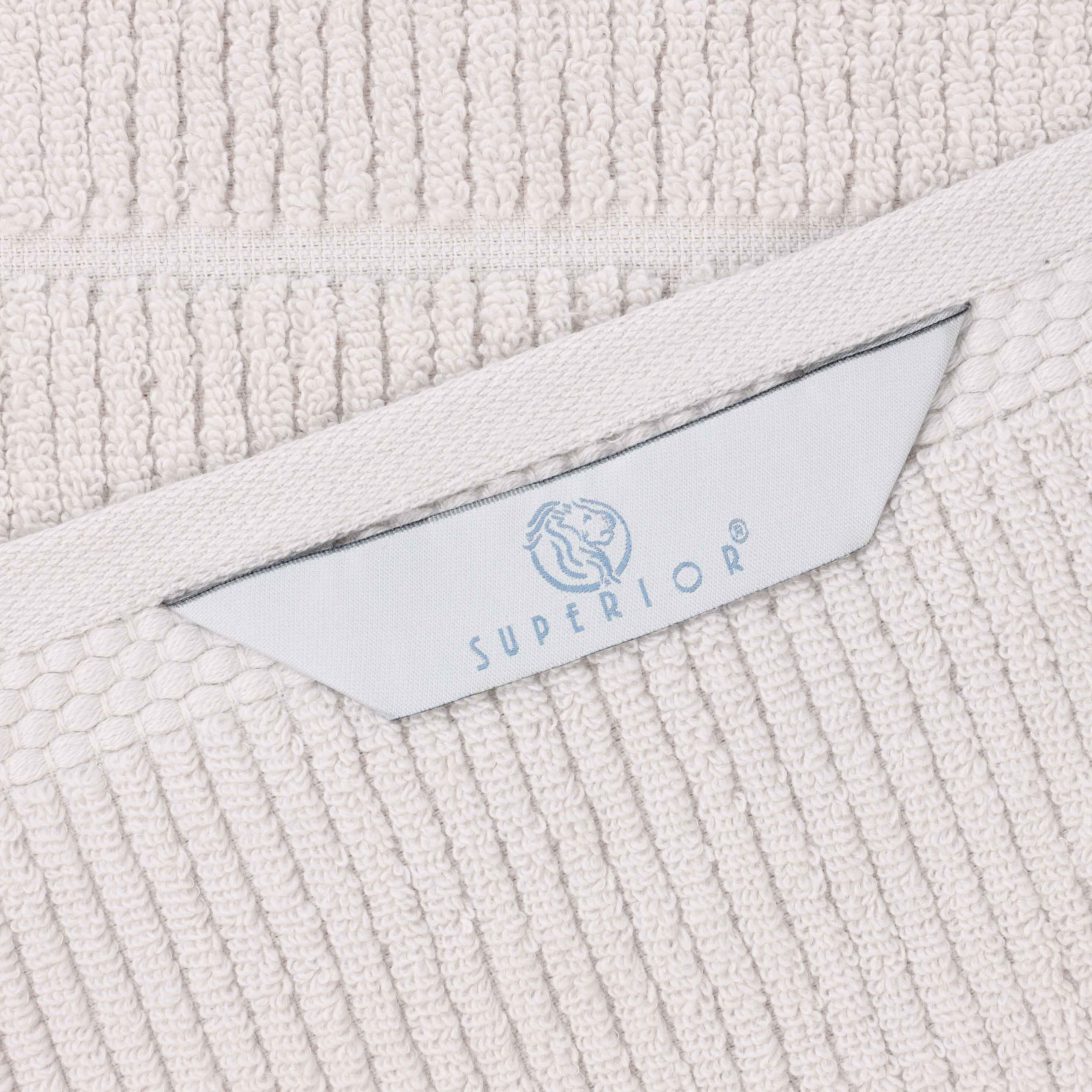 Milo Smart Twist Cotton Bath Sheets - Ultra Soft & Absorbent Ribbed Design, Set of 2 - Perfect for Spa, Bathroom & Luxury Home Use
