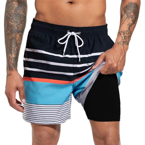Striped Navy
