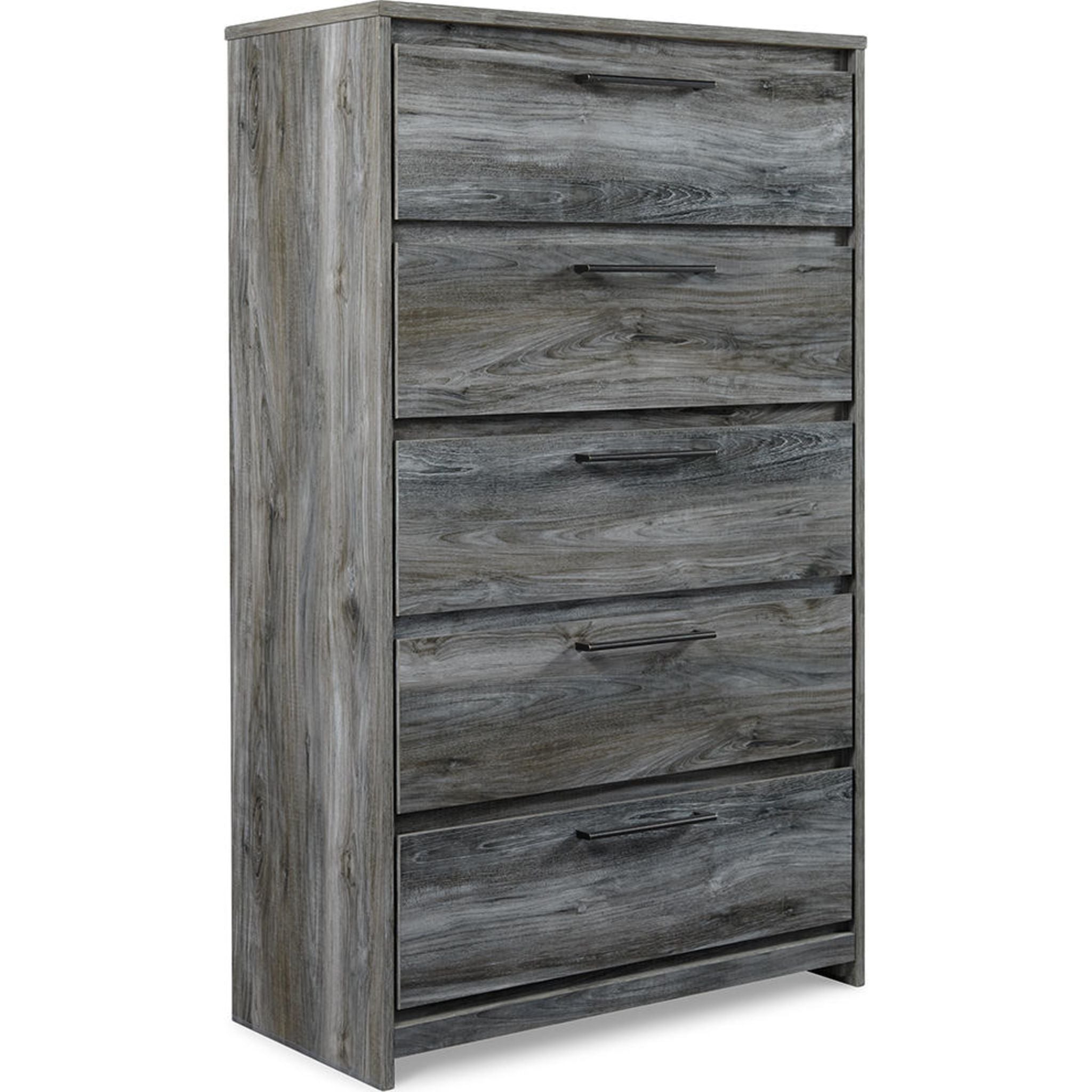Baystorm Storage Chest - Gray, Large Fabric Storage Bin with Lid for Home Organization, Closet, Bedroom, Nursery & Playroom