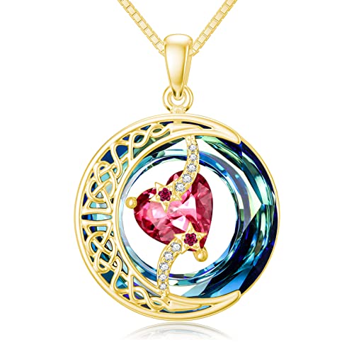 B-Moon Starl-07-July-Ruby-Gold