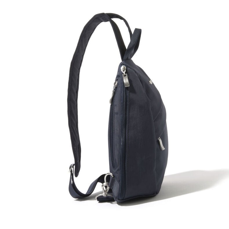 Baggallini Classic Medium Crossbody Sling Bag for Women - Lightweight, Water-Resistant & Hands-Free Everyday Purse - Perfect for Travel, Shopping, and Work Commutes