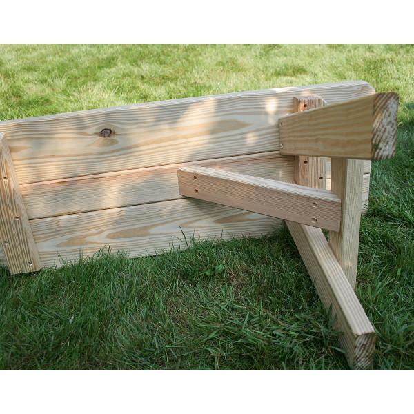 Treated Pine Traditional Garden Bench - Durable Outdoor Seating for Patio, Backyard, and Garden - Perfect for Relaxing and Entertaining