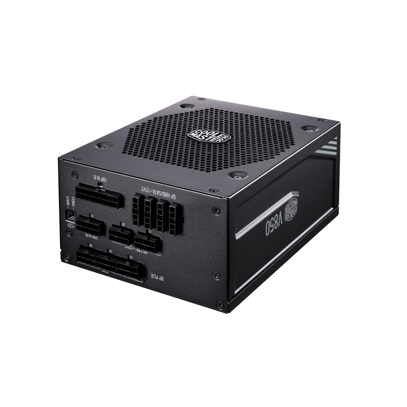 Cooler Master MPZ 8501 AFBAPV UK CM V Platinum 850W Full Modular Power Supply (10 Year Warranty) - High Performance PSU for Gaming PC, Workstation & Crypto Mining Rigs