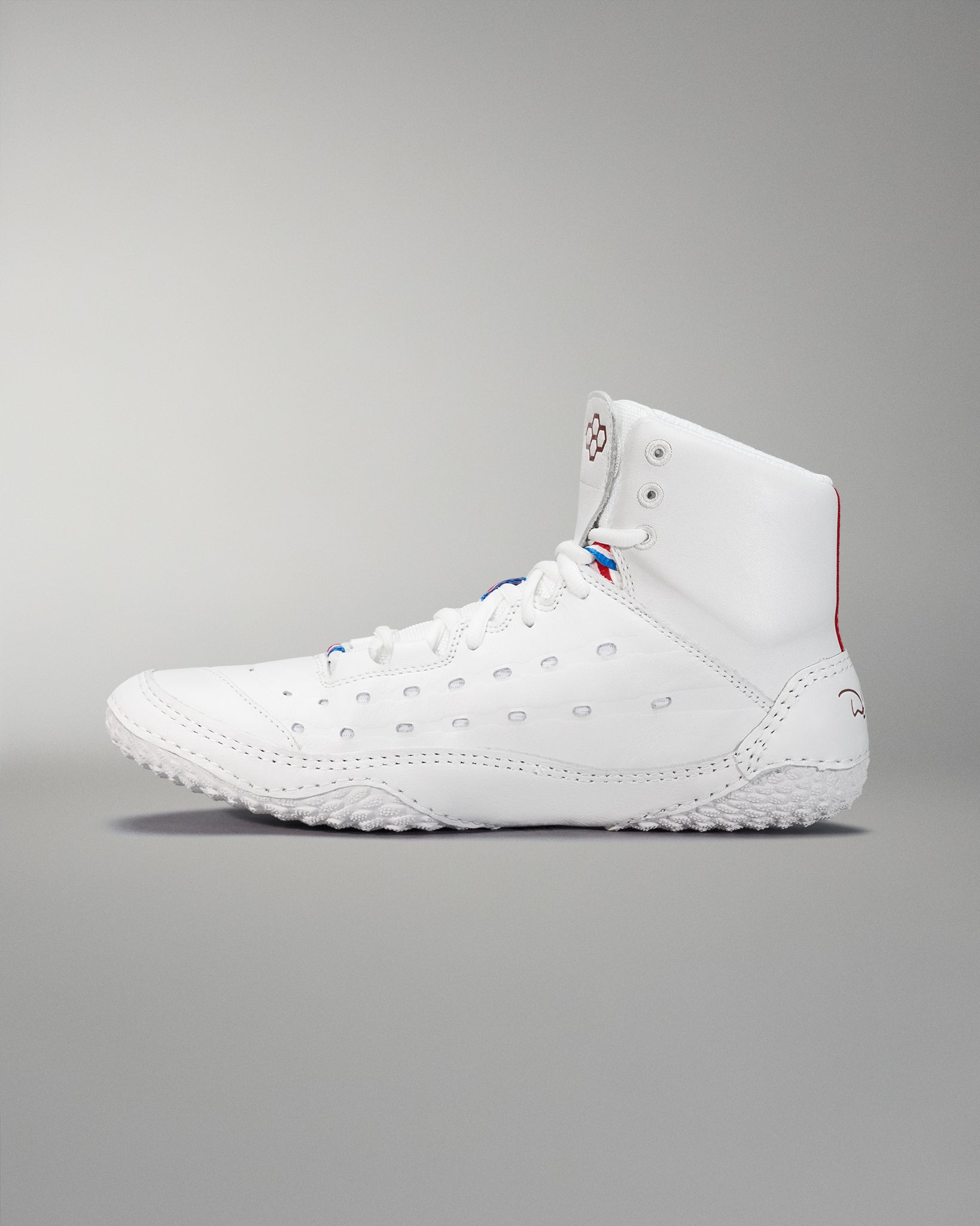 RUDIS SF Tbilisi Adult Wrestling Shoes - White | Lightweight & Durable for Training & Competition | Perfect for Wrestling, MMA & Grappling