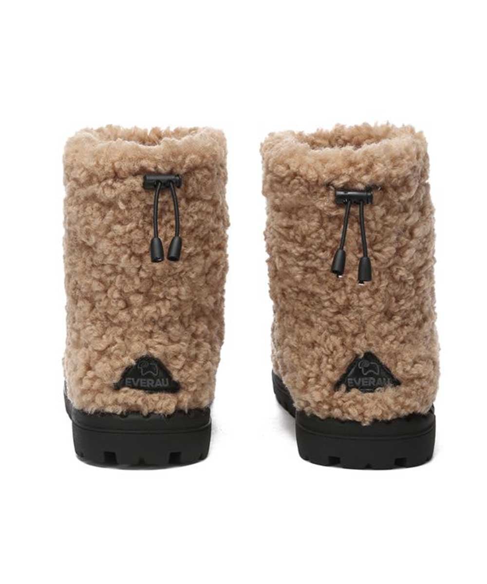 Women's Warm Plush Wool Winter Boots - Cozy Slip-On Snow Boots for Women, Perfect for Cold Weather, Snow Days & Indoor Comfort