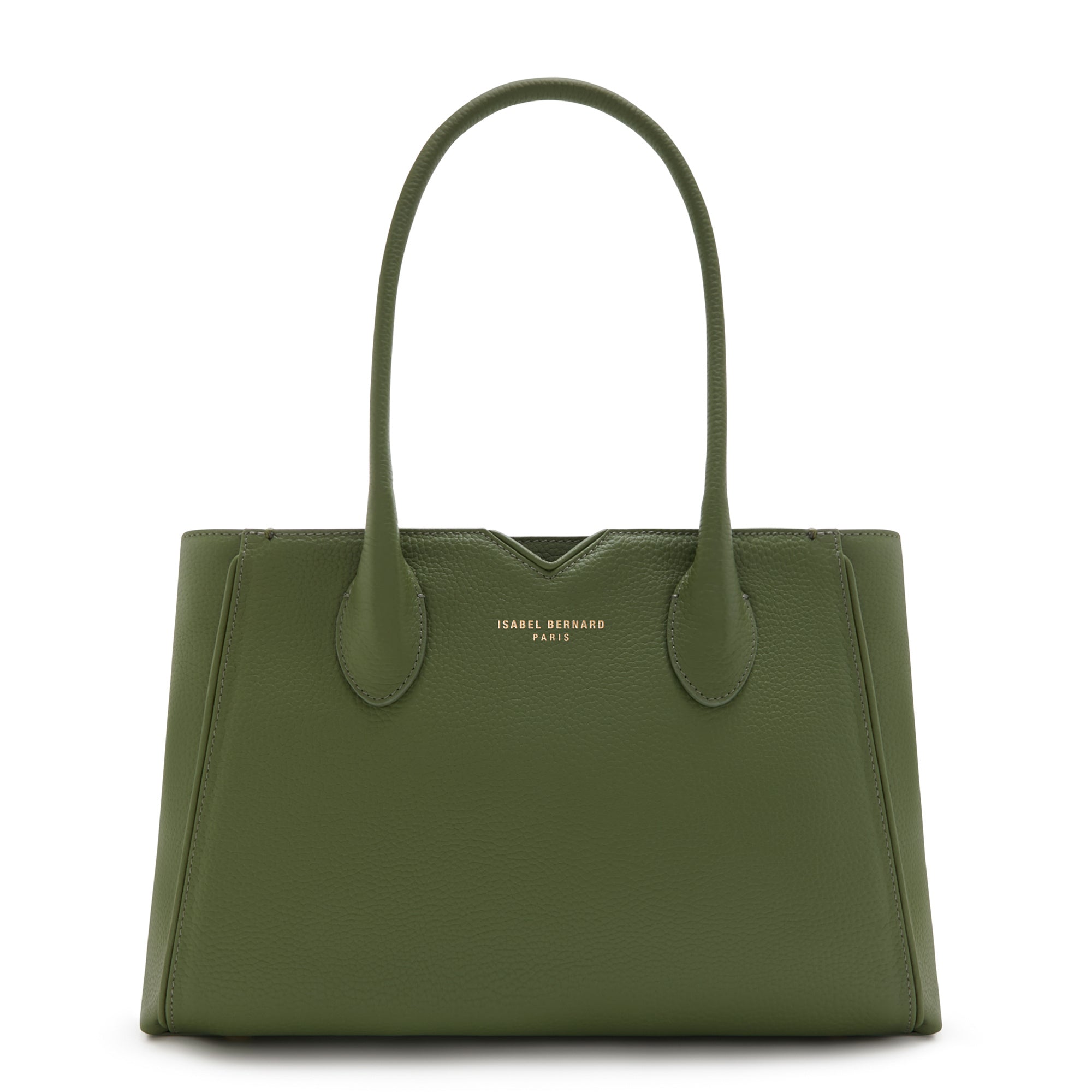 Honoré Cloe Midi Green Calfskin Leather Handbag for Women - Luxury Designer Purse for Work, Travel & Evening Events