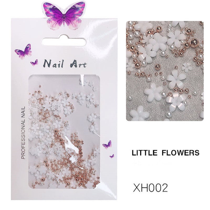 Beautiful Acrylic Flowers and Beads for DIY Crafts, Home Decor, Jewelry Making - Perfect for Wedding Centerpieces, Gift Wrapping & Scrapbooking