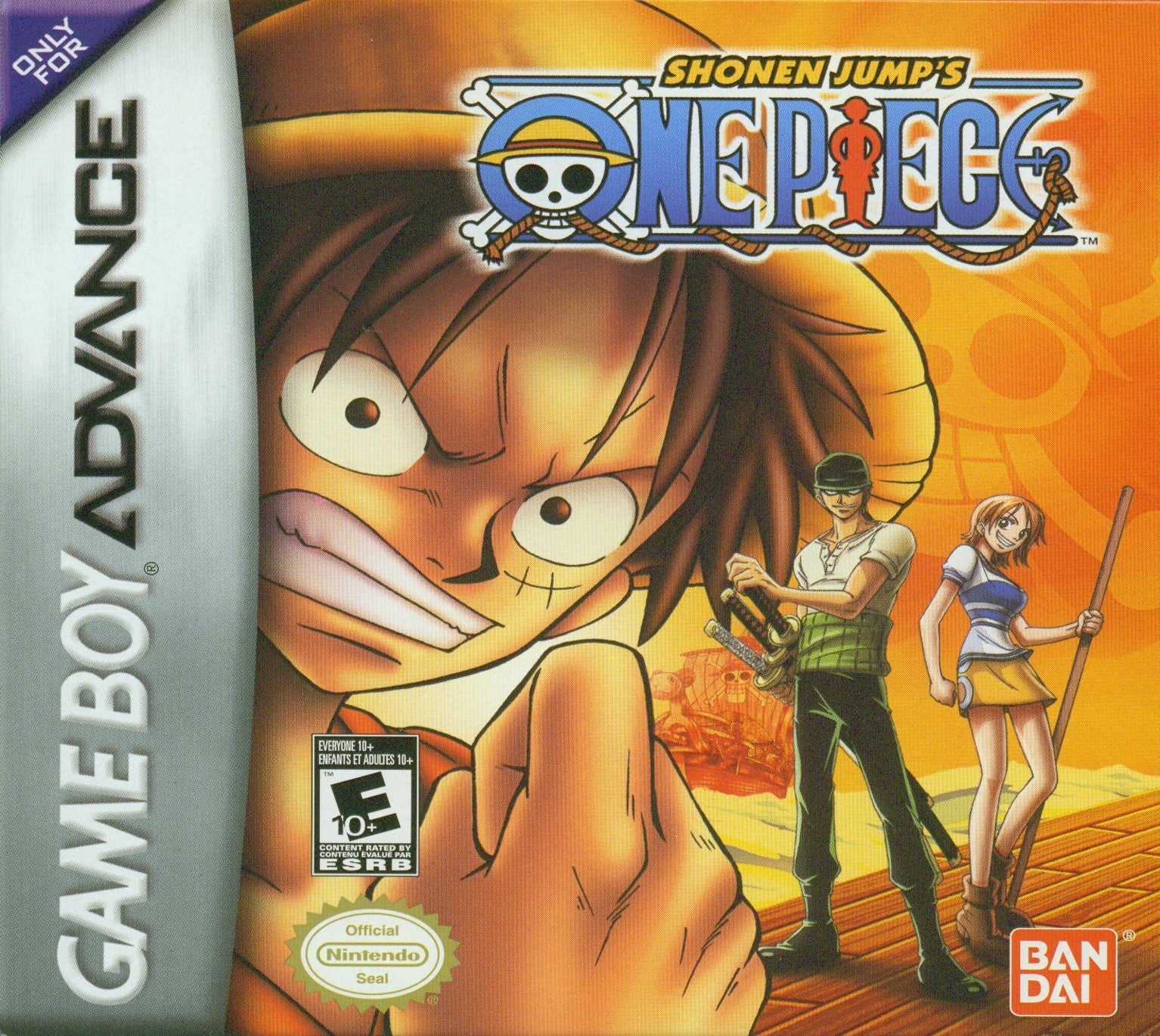Used One Piece Game Boy Advance Video Games - Classic Anime Adventure for GBA - Perfect for Collectors & Retro Gaming Enthusiasts