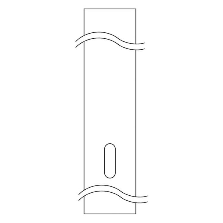 84 Inch Outdoor Post - Heavy Duty Metal Mailbox Post for USPS Mailboxes - Rust Resistant & Weatherproof - Perfect for Driveway, Garden, or Front Yard Installation