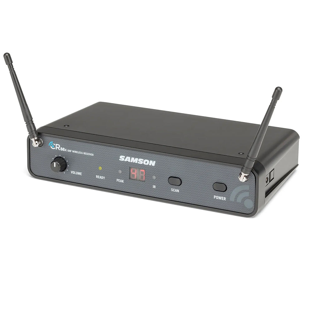Samson Concert 88 Professional Wireless Microphone System with Aeromic/Cyclemic Headset - Ideal for Live Performances, Fitness Instructors & Public Speaking