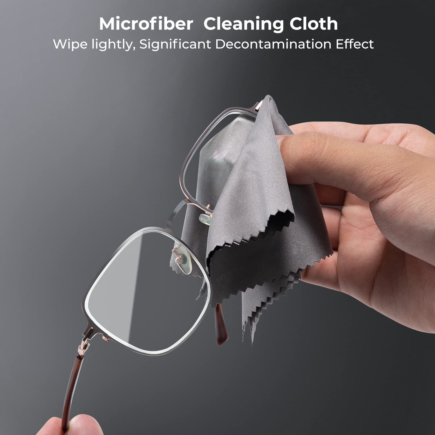 K&F Concept 3 Pack Premium Microfiber Cleaning Cloths (15x18cm) - Reusable & Washable Lens Cleaning Cloths for Camera Lenses, Glasses, Screens, LCD TVs, Tablets - Perfect for Photography, Home & Office Use