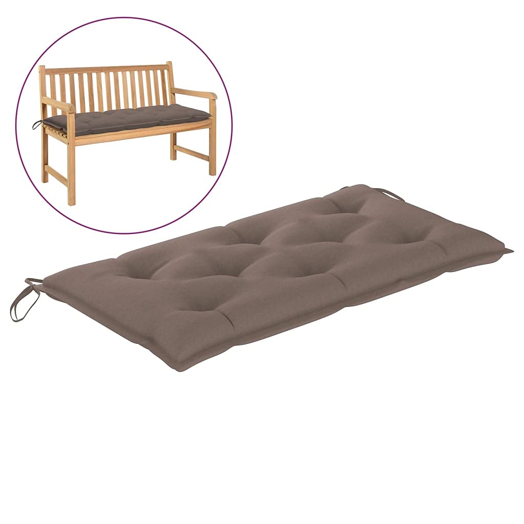 Outdoor Bench Cushion Set of 2 - Waterproof Garden Seat Cushions 39.4