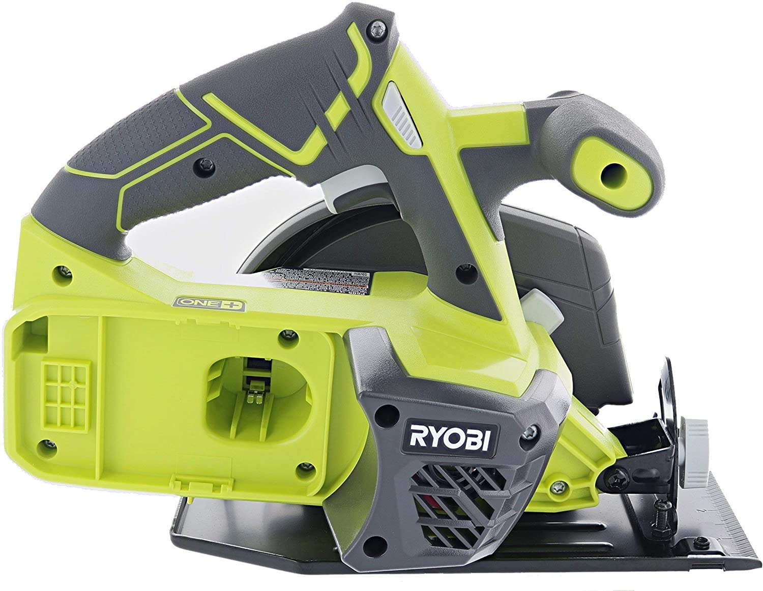 RYOBI 18V Cordless Circular Saw Kit with 4Ah Battery & Charger - 5-1/2 Inch Blade, Lightweight & Powerful for DIY Projects, Woodworking, and Home Renovations (Tool Only, No Retail Packaging)
