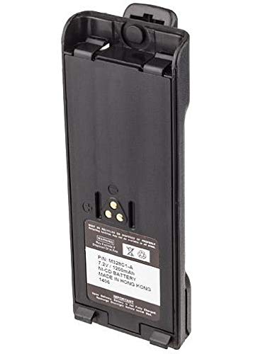 Motorola NTN7341A Replacement Battery - 7.2V 1200mAh Ni-CD Rechargeable Battery for Two-Way Radios | Perfect for Business, Security & Outdoor Communication