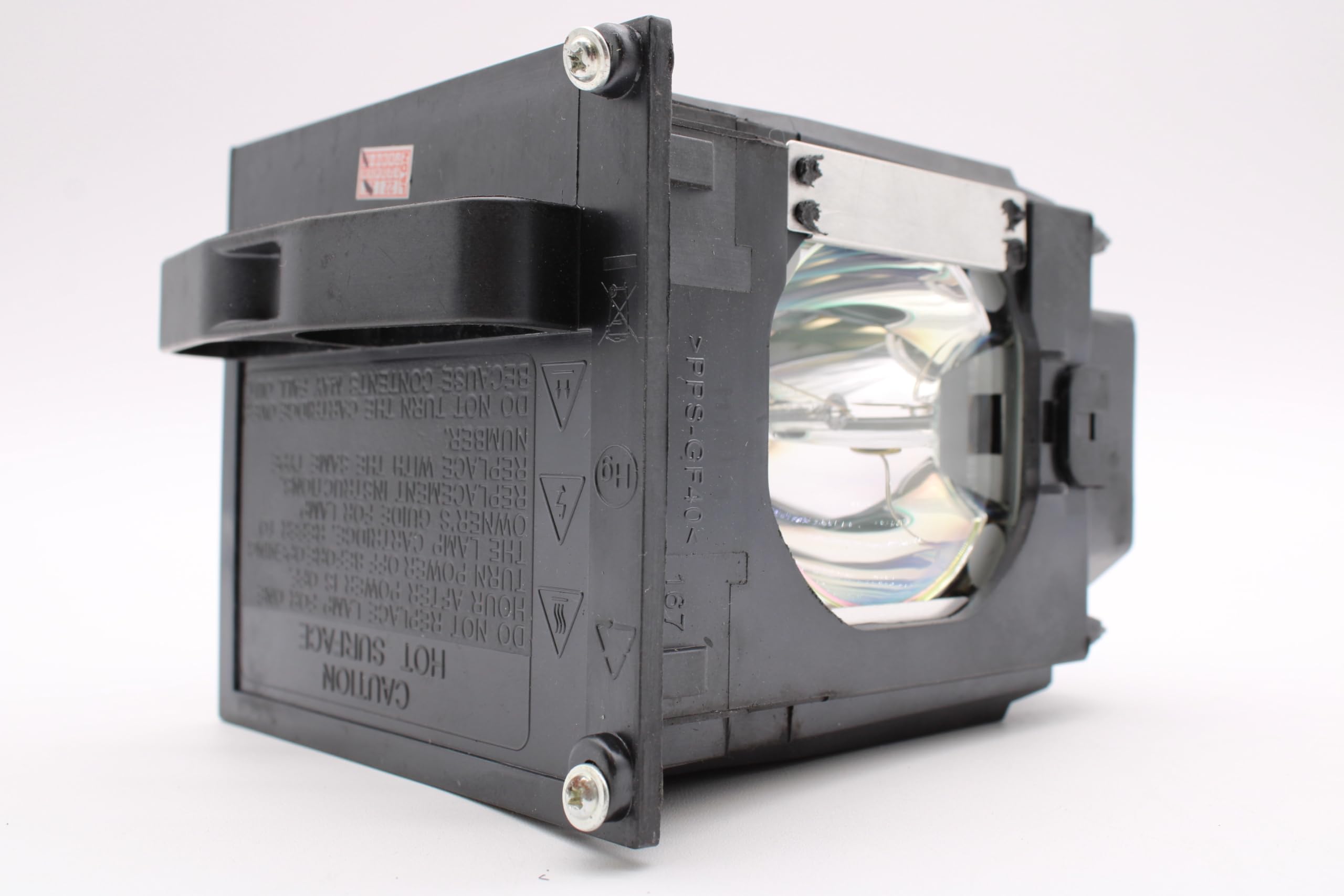 Original Replacement Lamp & Housing for Mitsubishi TVs - Advanced Lamps™ 915P049020 - Perfect for Home Theater & Professional TV Repair