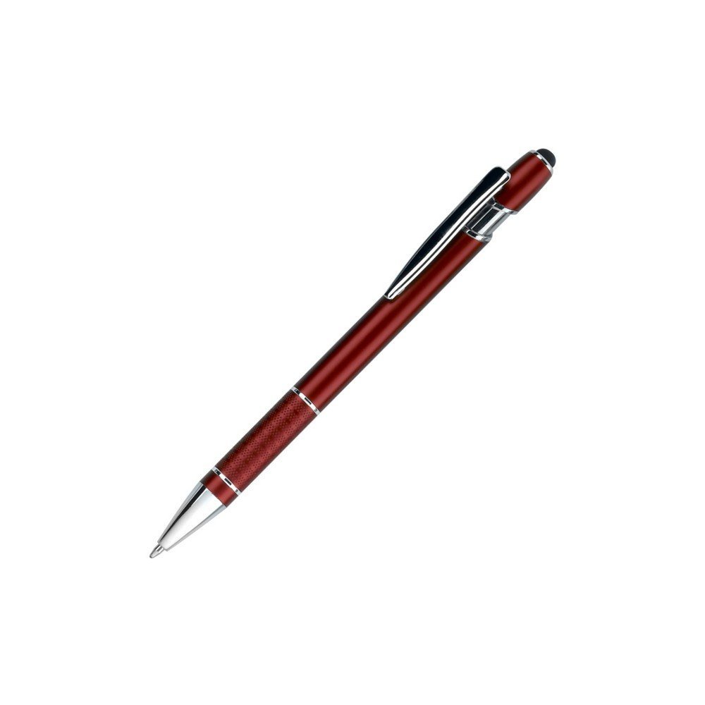 100 Custom Engraved Metal Stylus Pens with Logo - Bulk Promotional Pens for Business - Black Ink - Assant LaserScribe 360™ (Burgundy) - Perfect for Corporate Gifts, Trade Shows & Branding Events - Only $2.33 Each with Free Shipping