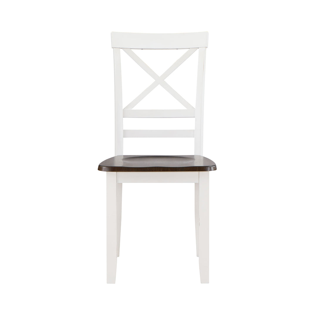 Ivy Lane Dining Chair - Modern Wooden Dining Room Chair with Upholstered Seat - Perfect for Kitchen, Dining Room, and Home Decor