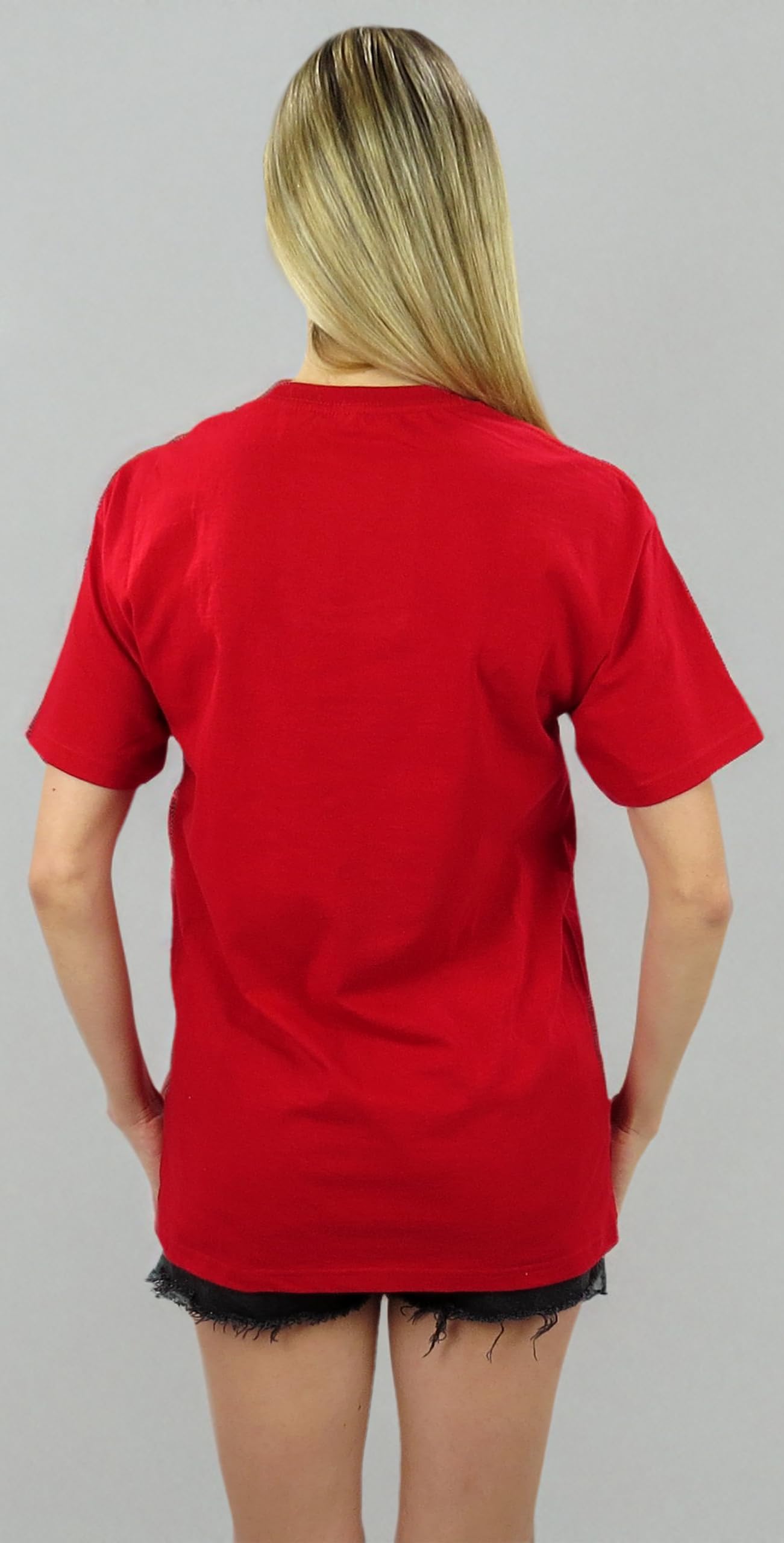 Disney Women's Mickey Mouse Graphic Relaxed Fit T-Shirt - Casual Comfort Tee for Everyday Wear, Outings & Disney Theme Park Visits