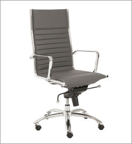 EURO Dirk High Back Ergonomic Office Chair - 7 Color Options for Home & Professional Workspaces
