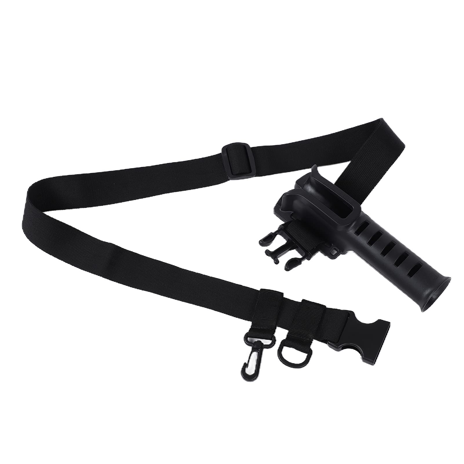 Deryang Adjustable Fishing Rod Holder Belt - Portable & Lightweight for Outdoor Fishing Enthusiasts - Perfect for Shore, Boat & Kayak Fishing Trips