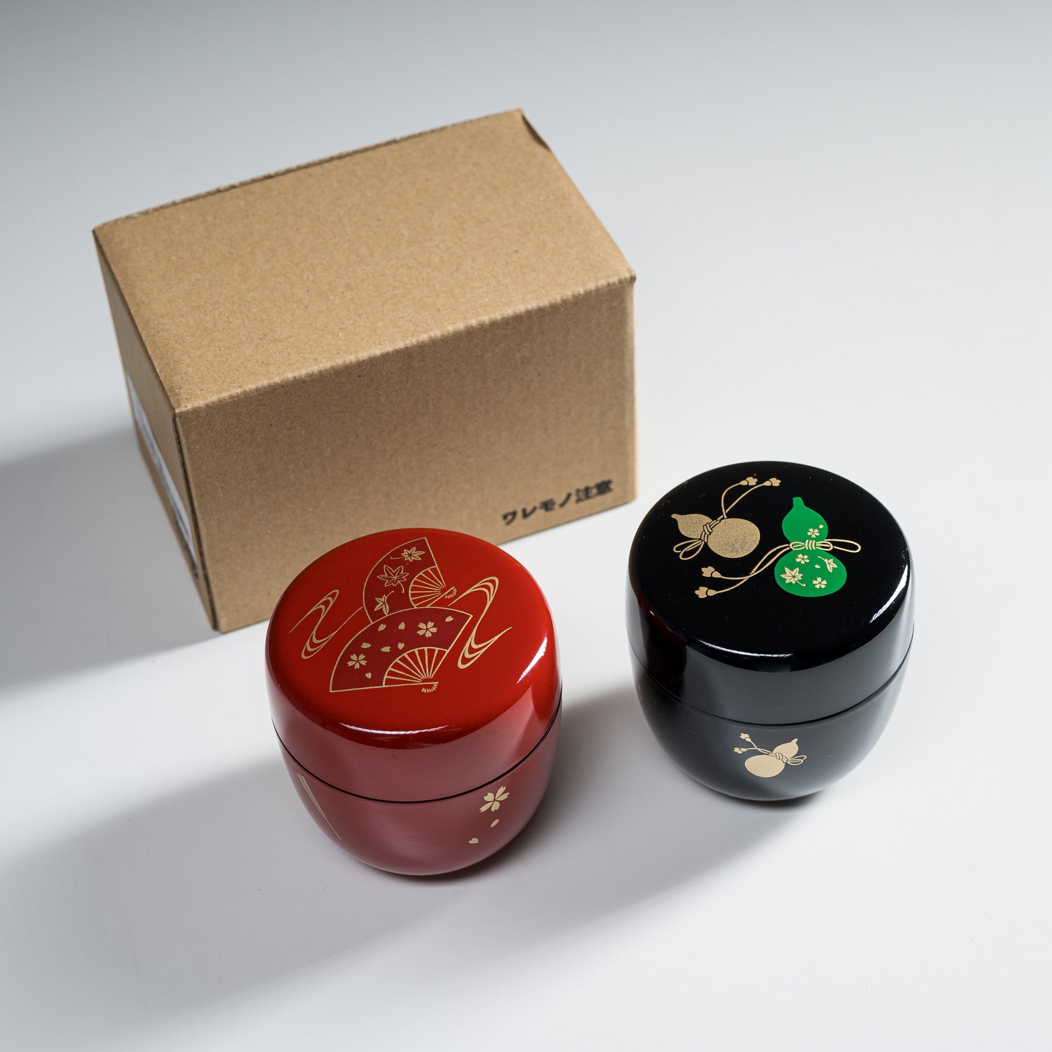Premium Matcha Tea Ceremony Container - Traditional Red Lacquer Finish | Authentic Japanese Tea Set for Zen Meditation & Home Decor