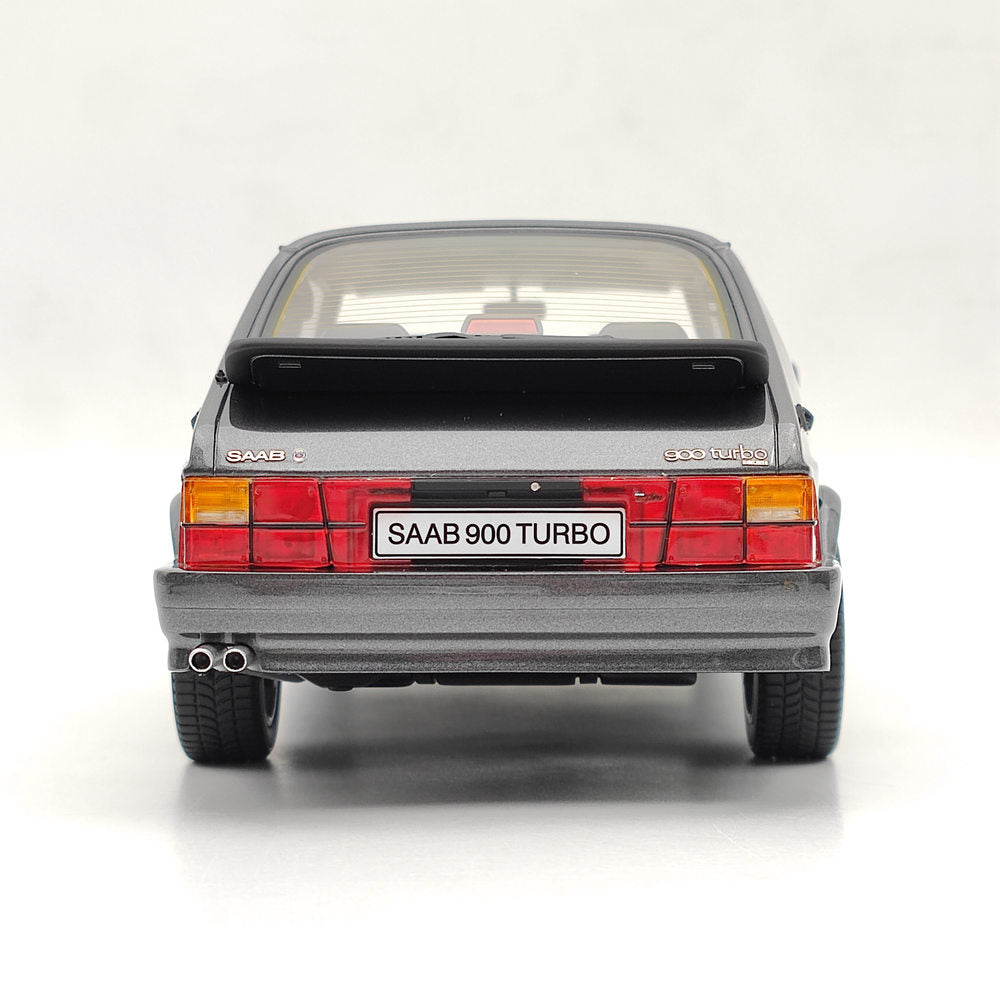 1/18 Scale Saab 900 Turbo T16 Airflow Grey Resin Model Car - DNA Collectibles DNA000113 - Perfect for Car Enthusiasts, Collectors & Home/Office Display