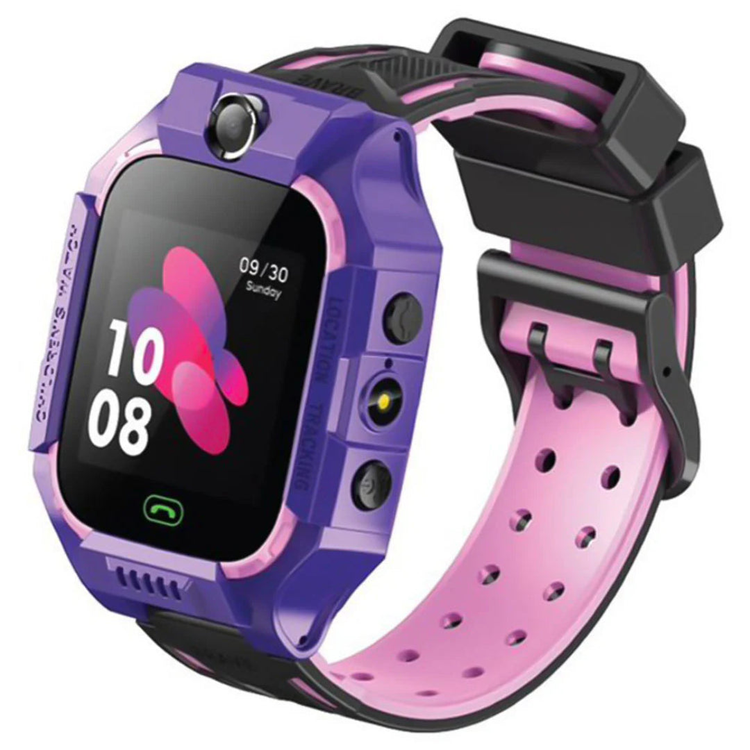 Green Lion 2G Kids Smart Watch Series 5 - GPS Tracker, Waterproof Smartwatch with Games & Camera for Boys & Girls Ages 3-12 - Perfect for School, Outdoor Play & Parental Safety Monitoring (Purple)
