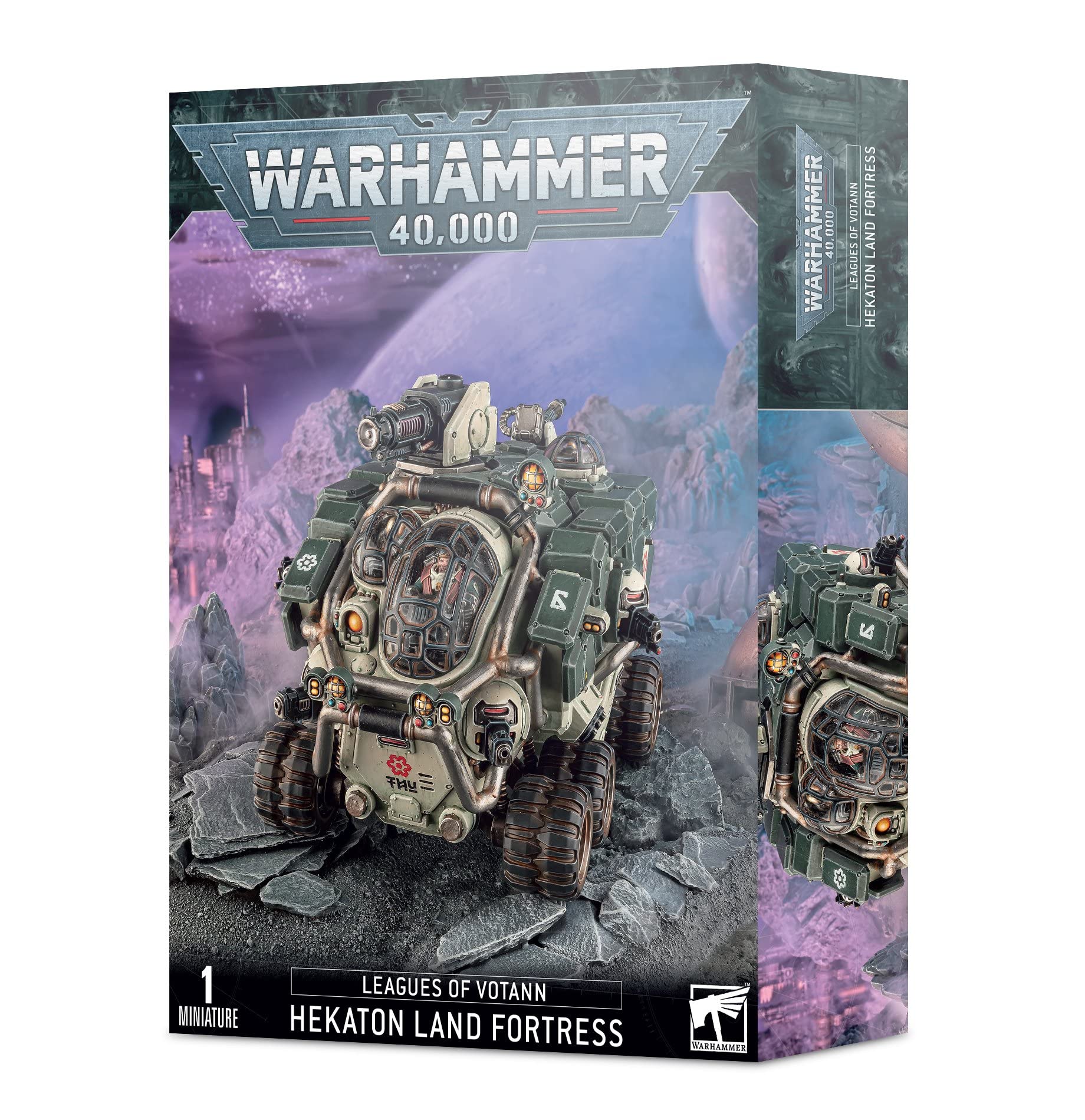 Warhammer 40K Leagues of Votann Hekaton Land Fortress - Games Workshop Official Tabletop Wargaming Miniature for Sci-Fi Battles & Collectors