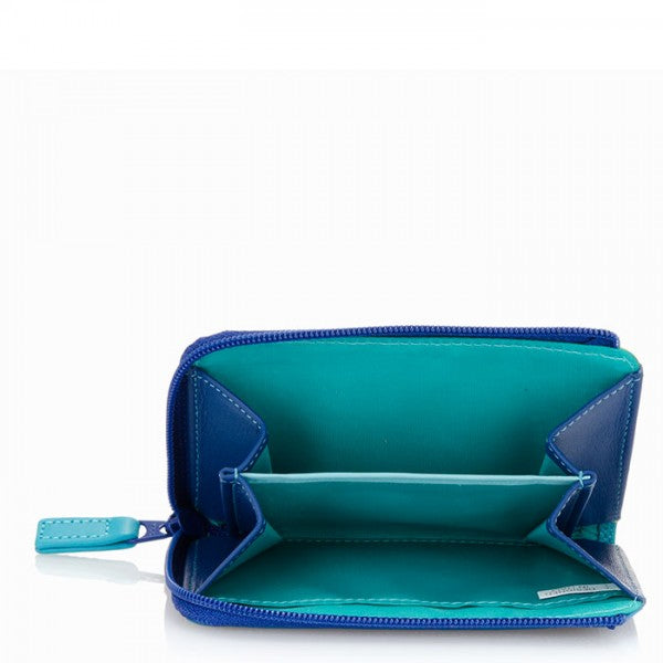 Mywalit Small Zip Purse 334 - Compact Leather Wallet for Women & Men - RFID Blocking Card Holder - Perfect for Travel, Everyday Use & Gift Giving