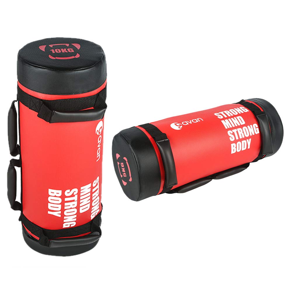 AKT Power Sandbag for Strength Training 5-20kg (11-44lb) - Adjustable Weight Bag for CrossFit, Powerlifting & Functional Fitness - Perfect for Home Gym, Outdoor Workouts & Military Training