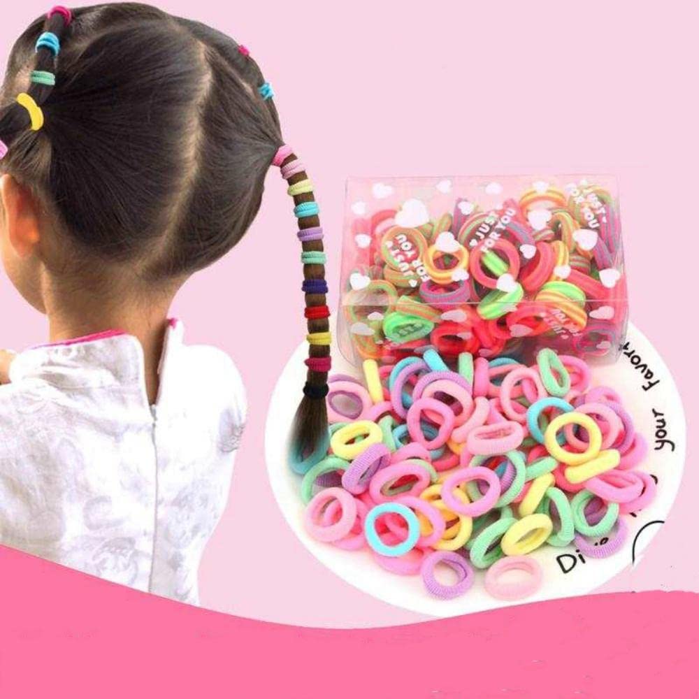 50-Piece Snowpearl Hair Accessories Combo - Mini Rubber Bands, Bobby Pins, Hair Beads, Cartoon Clips & Bunny Hair Ties for Women & Girls - Perfect for School, Parties & Daily Styling