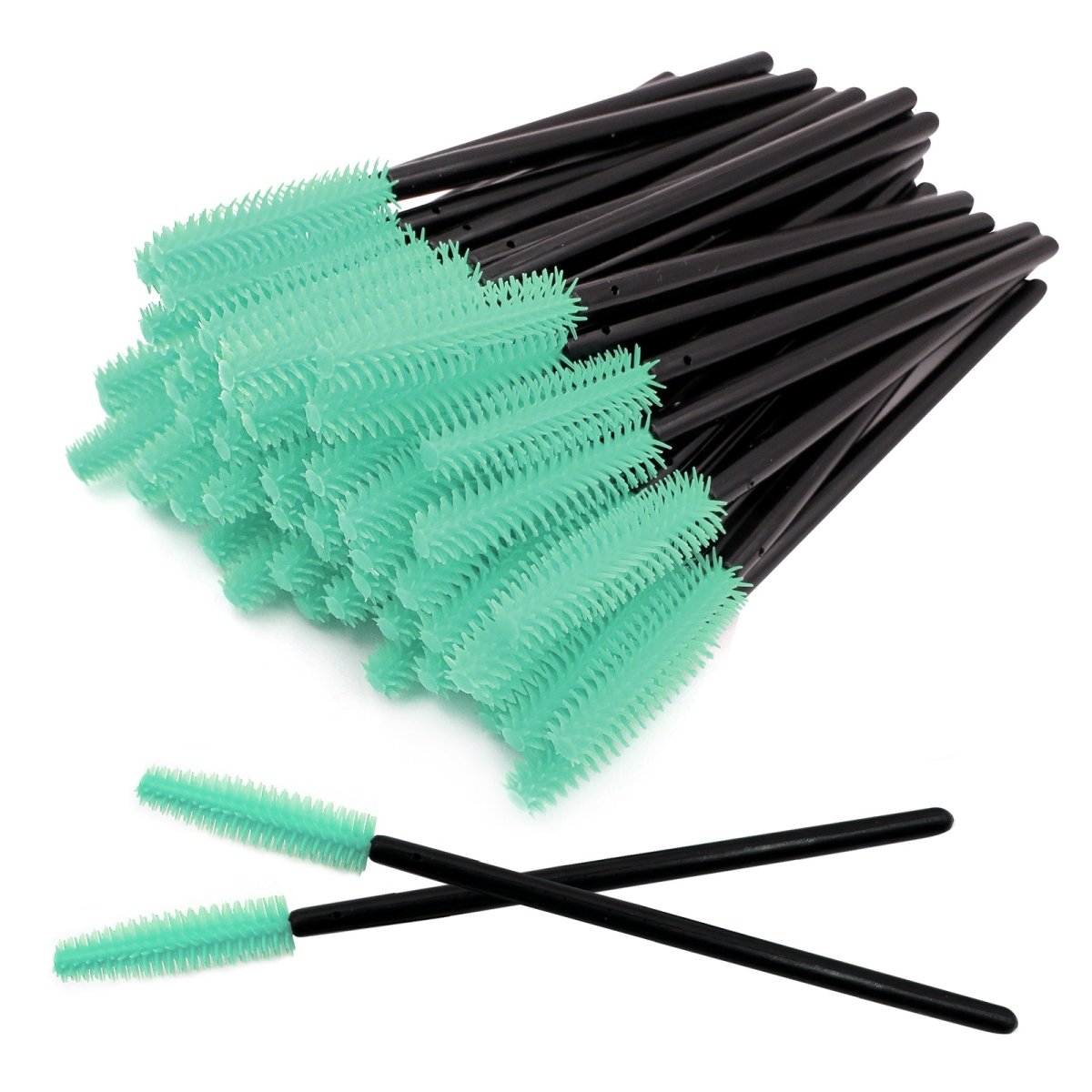 Professional Silicone Eyelash Brush - Mascara Applicator Wand for Voluminous Lashes | Perfect for Makeup Artists & Home Use