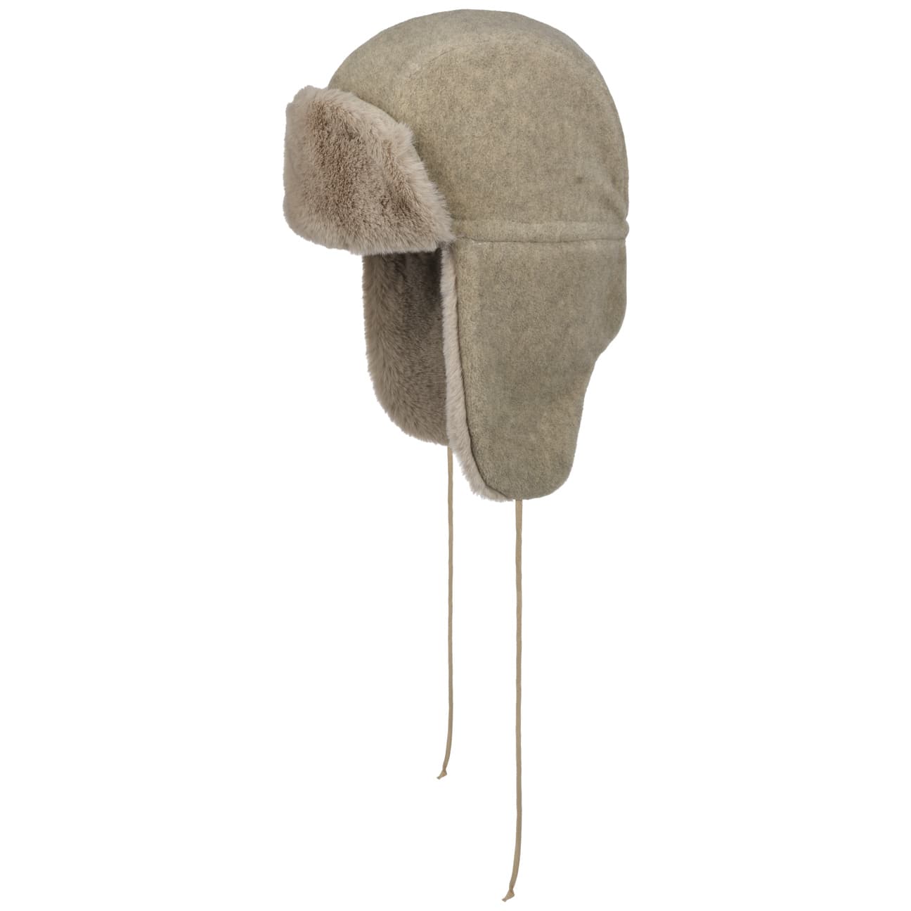 Lierys Fleece Teddy Fur Aviator Hat - Winter Pilot Style Beanie for Men & Women - Perfect for Cold Weather, Outdoor Activities, and Aviation Enthusiasts