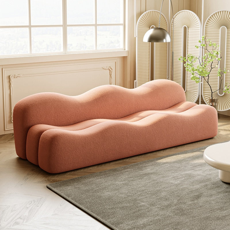 Wave Sofa - Modern Exclusive Design, Ultra Comfortable Living Room Furniture for Relaxing & Entertaining