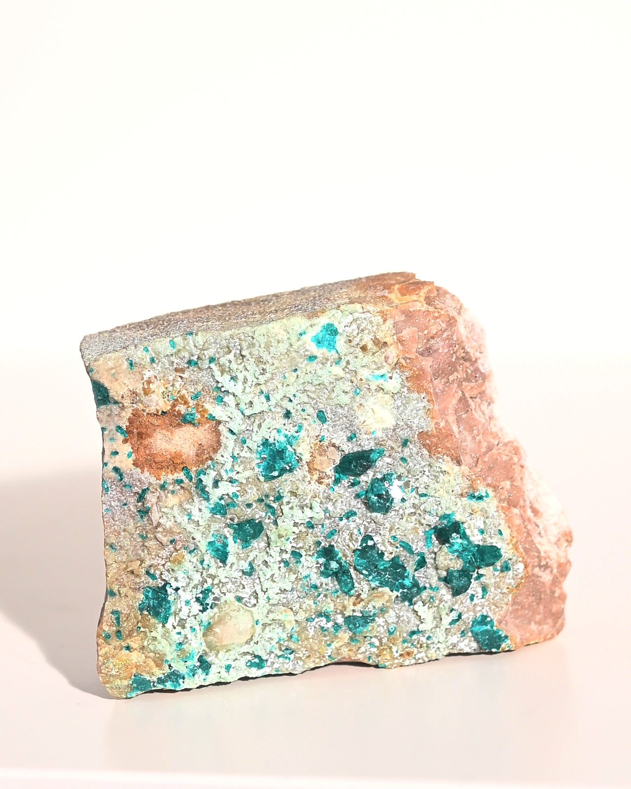 Natural Malachite Dioptase Crystal Specimen - 3 Inch Raw Stone for Mineral Collection, Healing & Home Decor | Perfect for Display, Meditation & Energy Work
